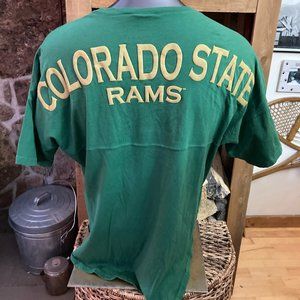 CSU Colorado State University College CO Rams vintage Spirit active wear mens L